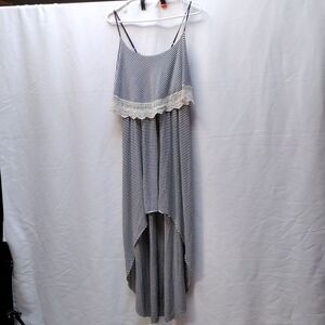 Vintage r2d high low dress